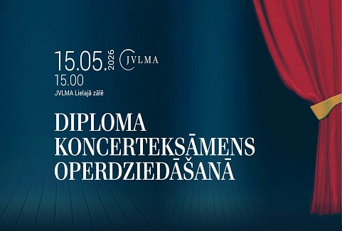 Izrādes "Diploma koncerteksāmens Operdziedāšanā" attels