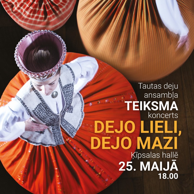 Izrādes "TDA TEIKSMA koncerts DEJO LIELI, DEJO MAZI" attels