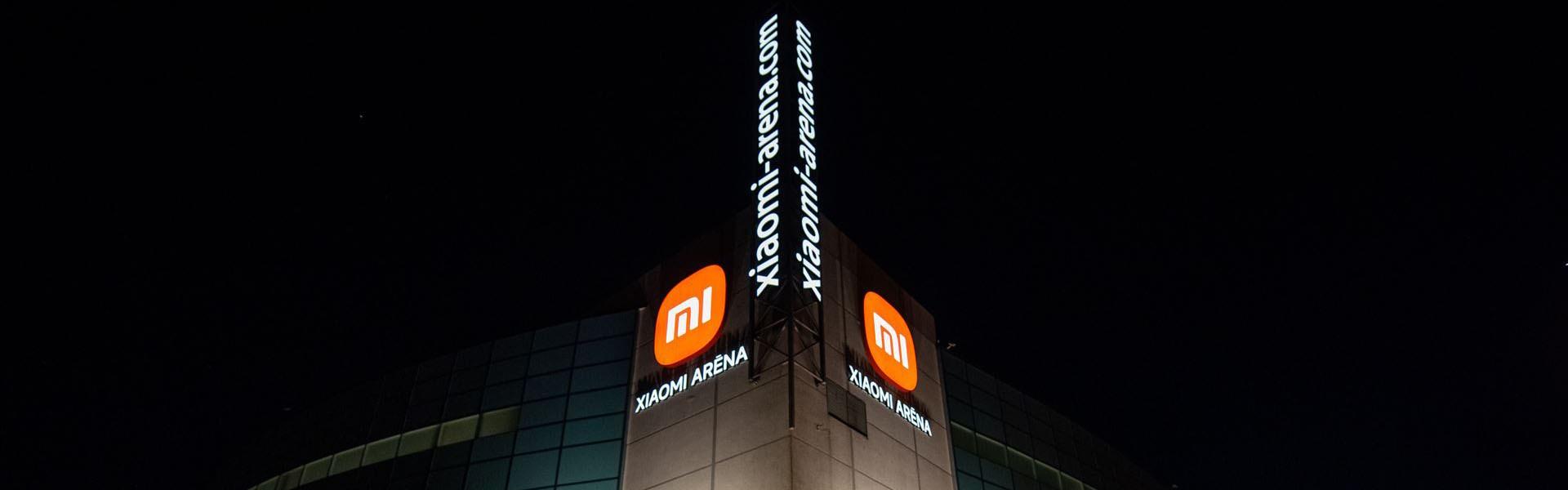 Norises vietas "XIAOMI ARĒNA" attels