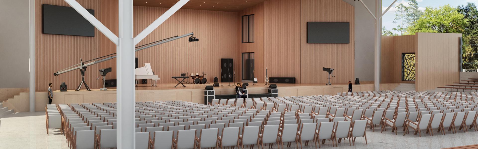Image of the venue "Liepāja, “Pūt, vējiņi!” koncertdārzs"